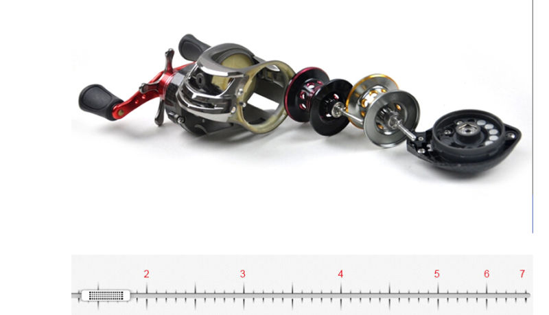 Good Quality Baitcasting Reel (LBC120R)