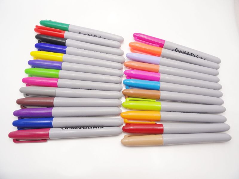 Non-Toxic Multi-Color Permanent Marker Pen