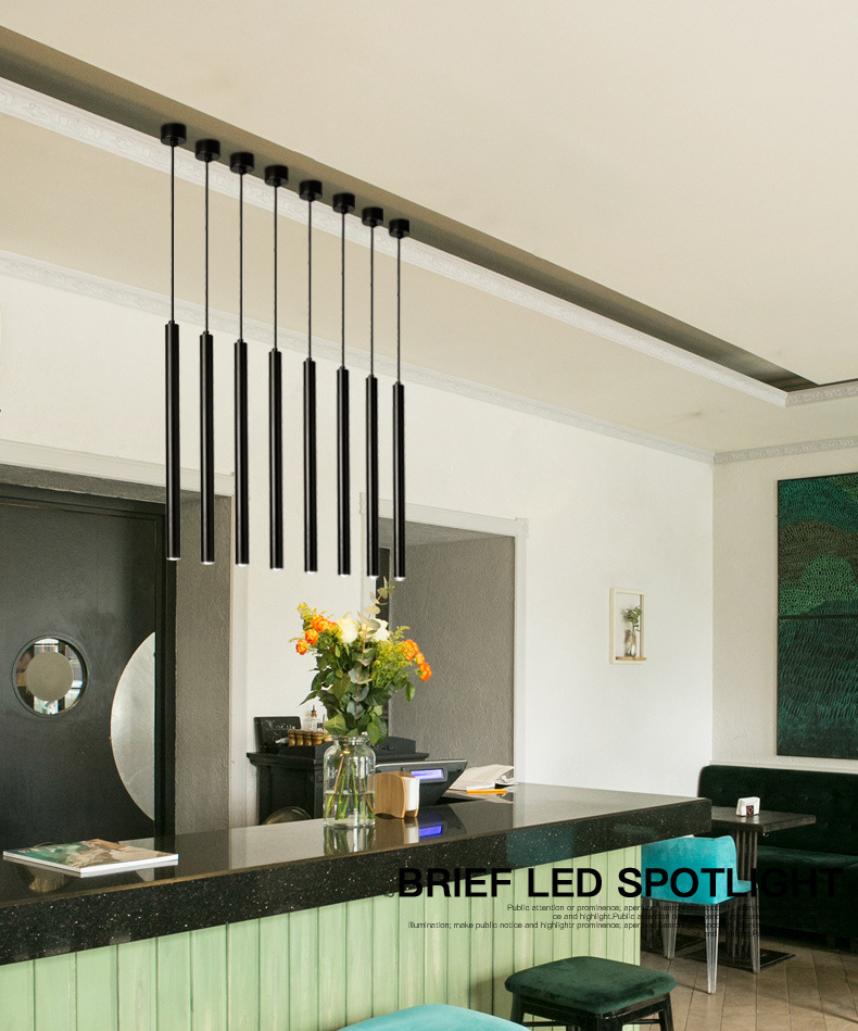 cylinder pendant light