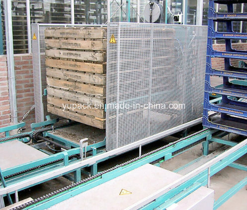 Automatic 3 Strand Chain Conveyor Used for Pallet Transportation