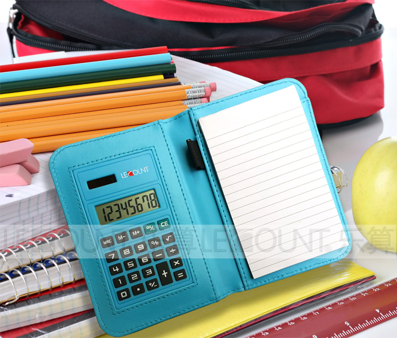 Notebook Calculator with Ballpen (LC805A)