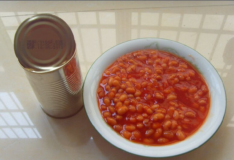 High Quality 400g Canned White Kidney Beans in Tomato Sauce