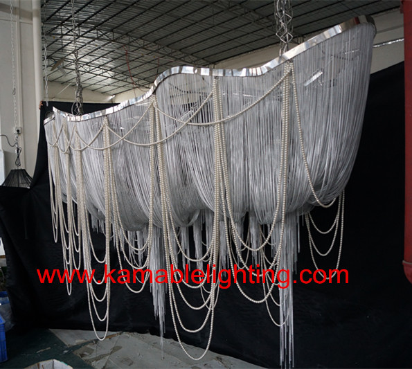 Modern New Style Chain Chandelier Project Lamp (KA1220)