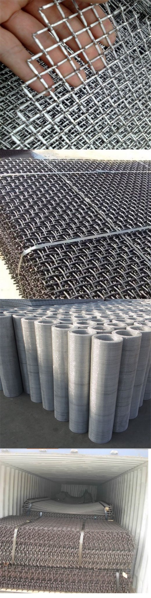 Galvanized Woven Crimped Wire Mesh