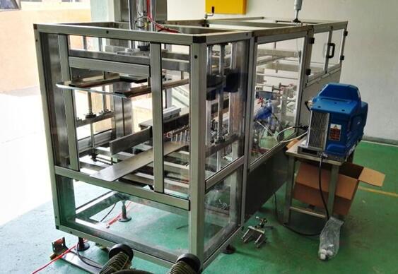 Stainless Steel Case Erector with Hot Melt Glue System