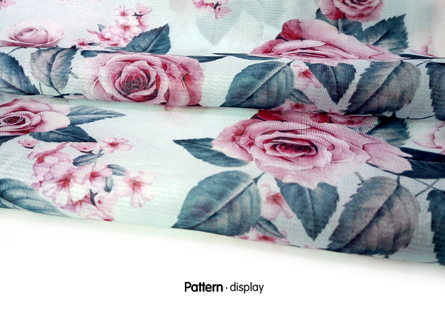 Fashionable Digital Printed Organza Garment and Home Textile Dress Fabric