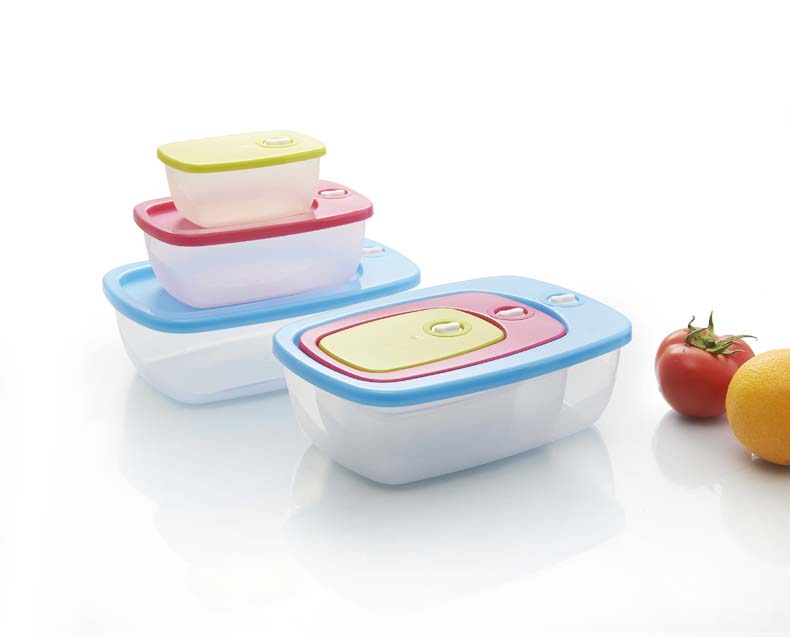 Foodgrade Microwave Airtight Plastic Lunch Box