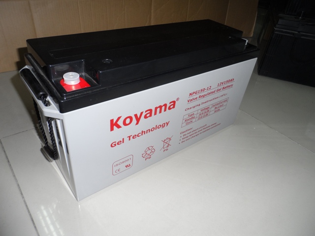 24kwh Solar System Gel Inverter Battery 150ah 12V