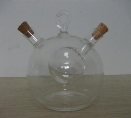 Glass Oil Bottle and Cork