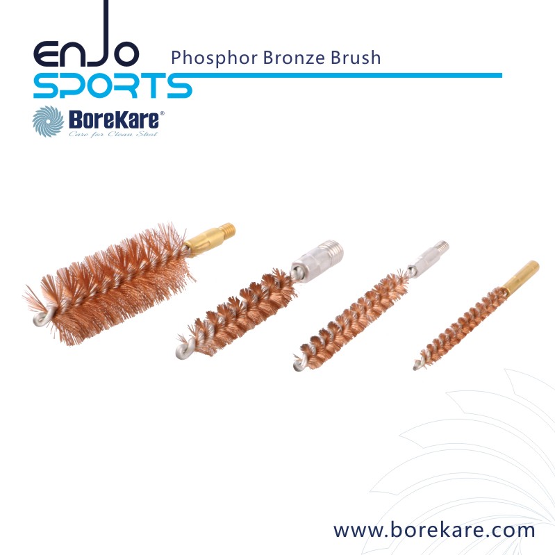 Borekare Gun Cleaning Phosphor Bronze Bore Brush for Shotgun