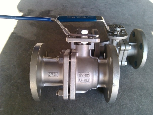 Stainless Steel High Platform Ball Valve in Flange End/Thread End (Q41)