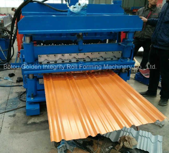 Iran Popular Roof Roll Forming Machine