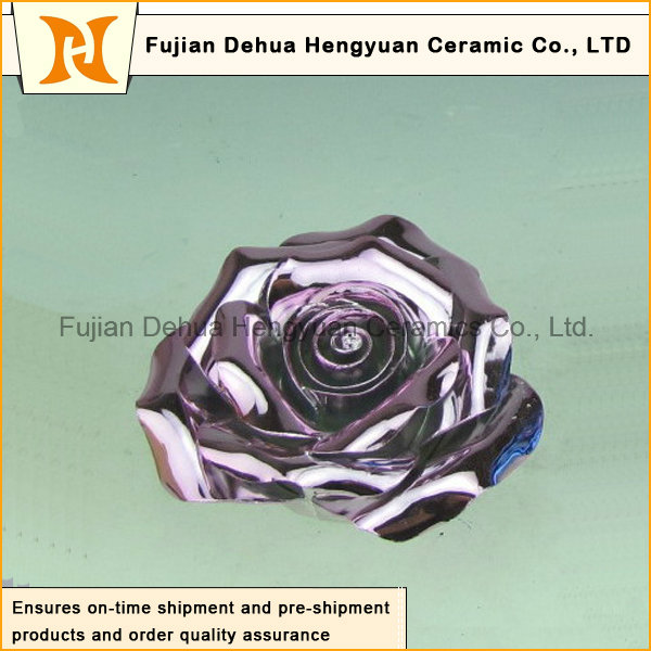 Multiple Colors Electroplate Ceramic Flower (home decoration)