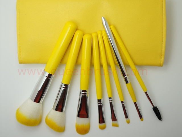 8PCS Private Label Synthetic Cosmetic Makeup Brush Set