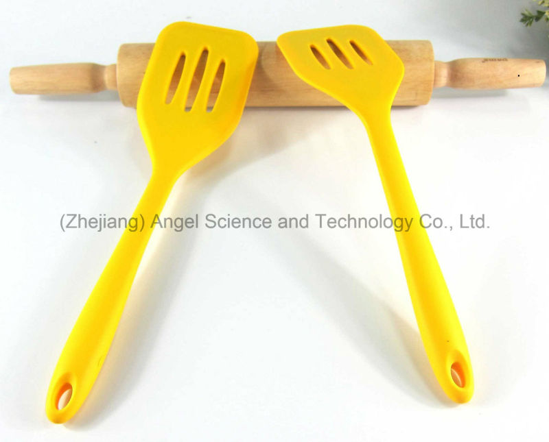 Non-Stick Silicone Cookware Silicone Slotted Spatula for Kitchen Ss11