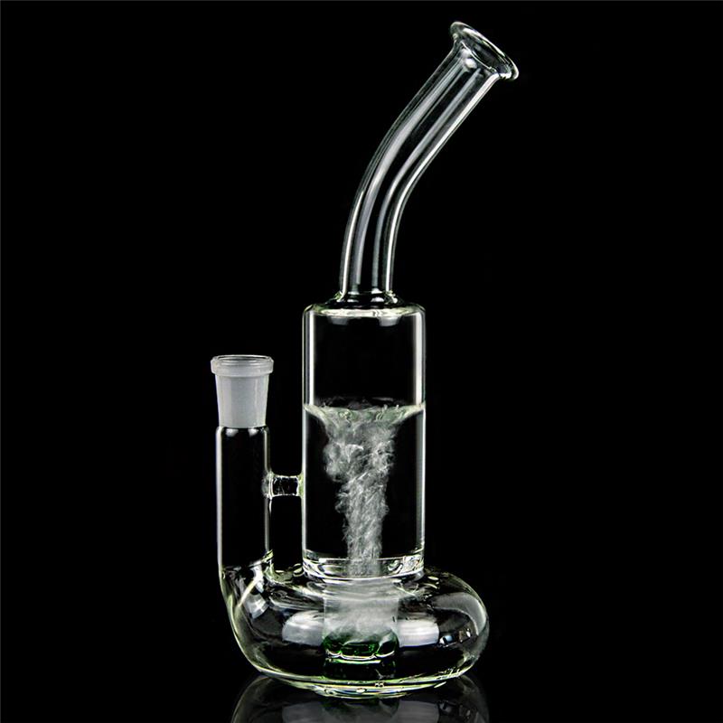 Medium Tornado Cyclone Design Glass Water Pipe for Smoking (ES-GB-412)