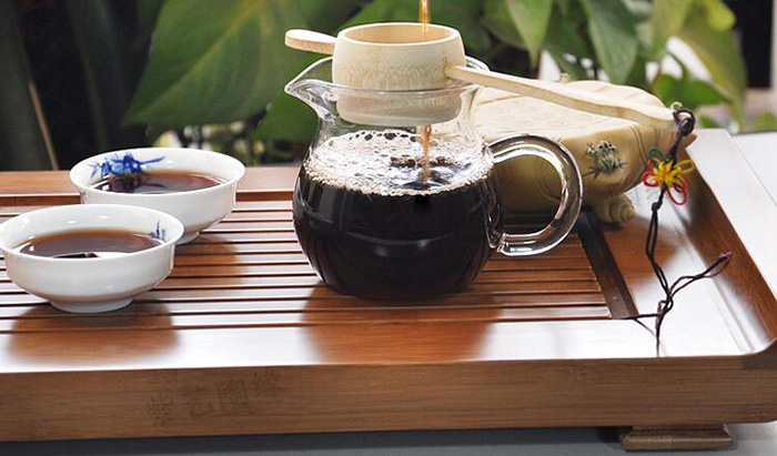 Heat Resistance Glass Tea Divider Mini Tea Pot