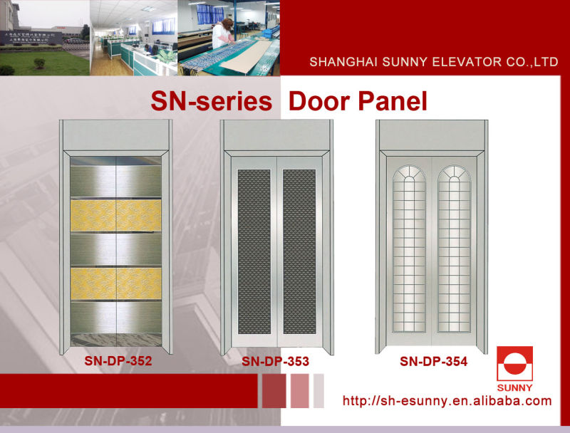 Elevator Door Panel with Mirror Surface (SN-DP-310)