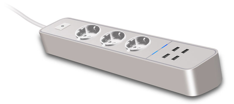 Electric Extension Socket Design with USB Power Strip