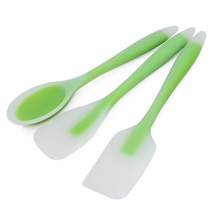 Translucent Cream Butter Brush Silicone Spatulas Scraper Cook Kitchenware