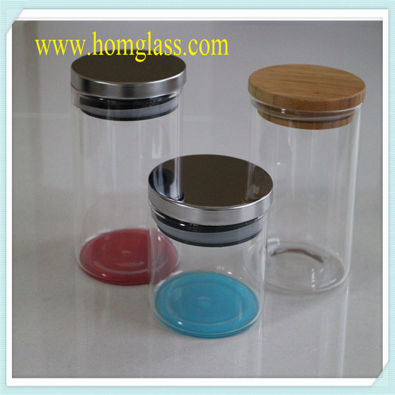 Glass Storage Jar for Kitchen