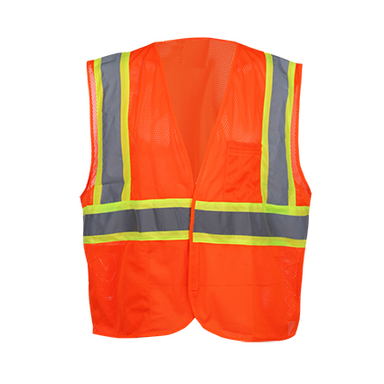 High Visibility Rflective Safety Vest (Class Two)