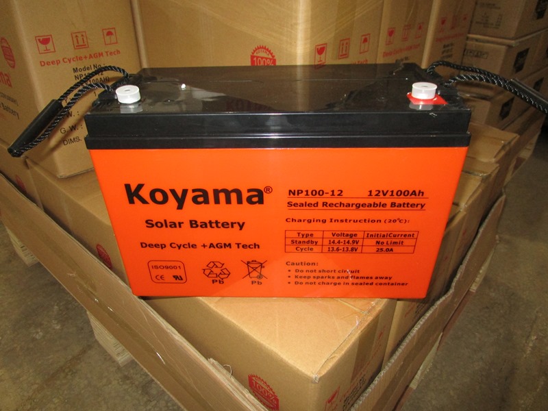 AGM Sealed Lead Acid Battery for UPS 12V100ah