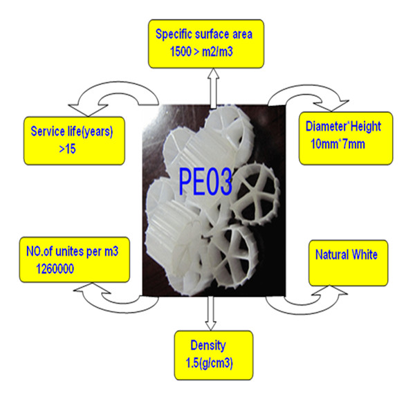 Plastic PE Bio Filter Media (PE03)