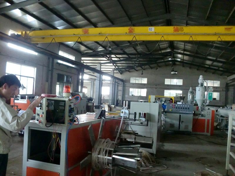 PVC Fiber Reinforced Hose Pipe Extruder Machine