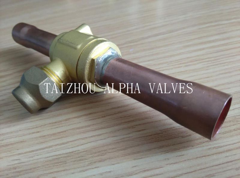 Copper Pipe Fitting Weld with Brass Parts (a. 7037)