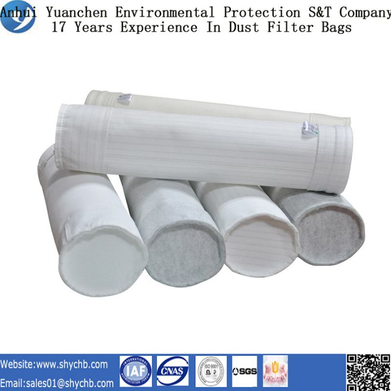Nonwoven Needle Punched Filter Water and Oil Repellent Polyester Dust Filter Bag for Industry