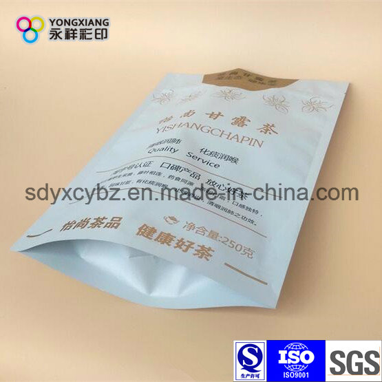 Laminated Bag Packaging Tea/Coffee Stand up Pouch with Ziplock