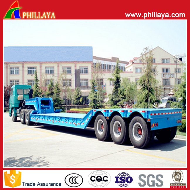 Modular Detached Gooseneck Low Bed Semi Trailer