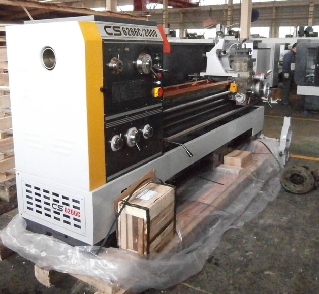 (CS6250C/6266C/6280C) Gap Bed Big Bore Metal Lathe Machine