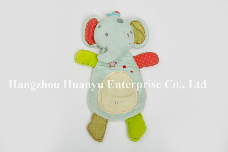 Factory Supply New Design of Baby Stuffed Plush Teether Toy