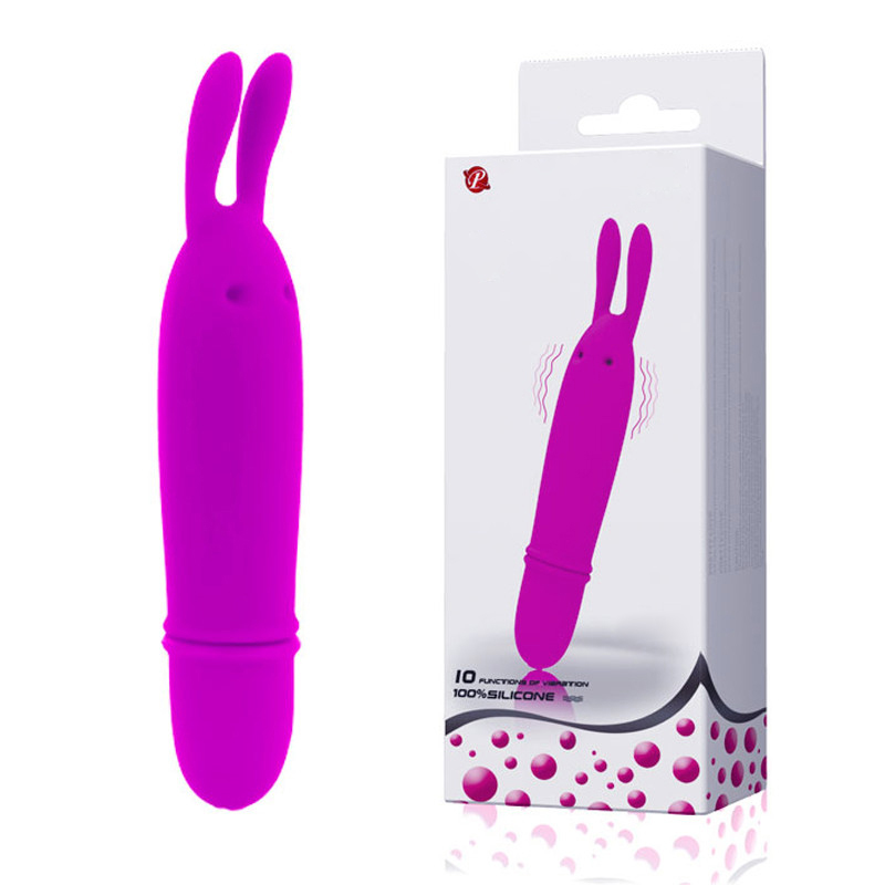 Pretty Rabbit Vibrator Dildo Sex Toy for Women Ij-S10102