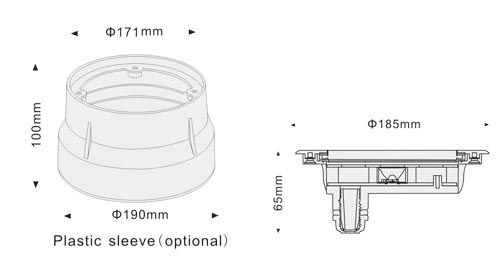 24W IP68 Stainless Steel LED Swimming Pool Light (948122)