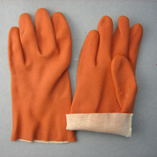 13G Terry Cloth Liner PVC Coated Glove-5132