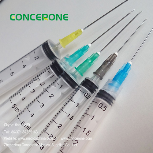 2cc Disposable Syringe with Luer Slip Tip