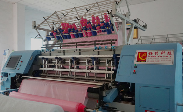 High Speed 64 Inches Shuttle Multi-Needle Quilting Machine for Blankets, Garments, Sleeping Bags