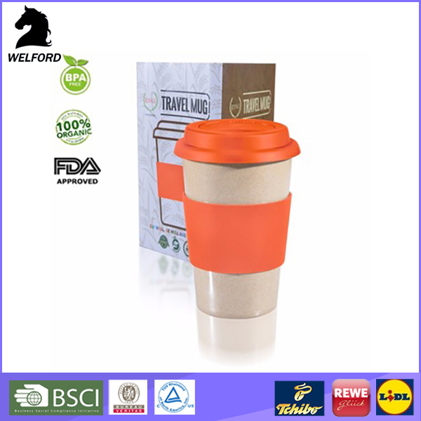 BPA Free Biodegradable Bamboo Coffee Mug