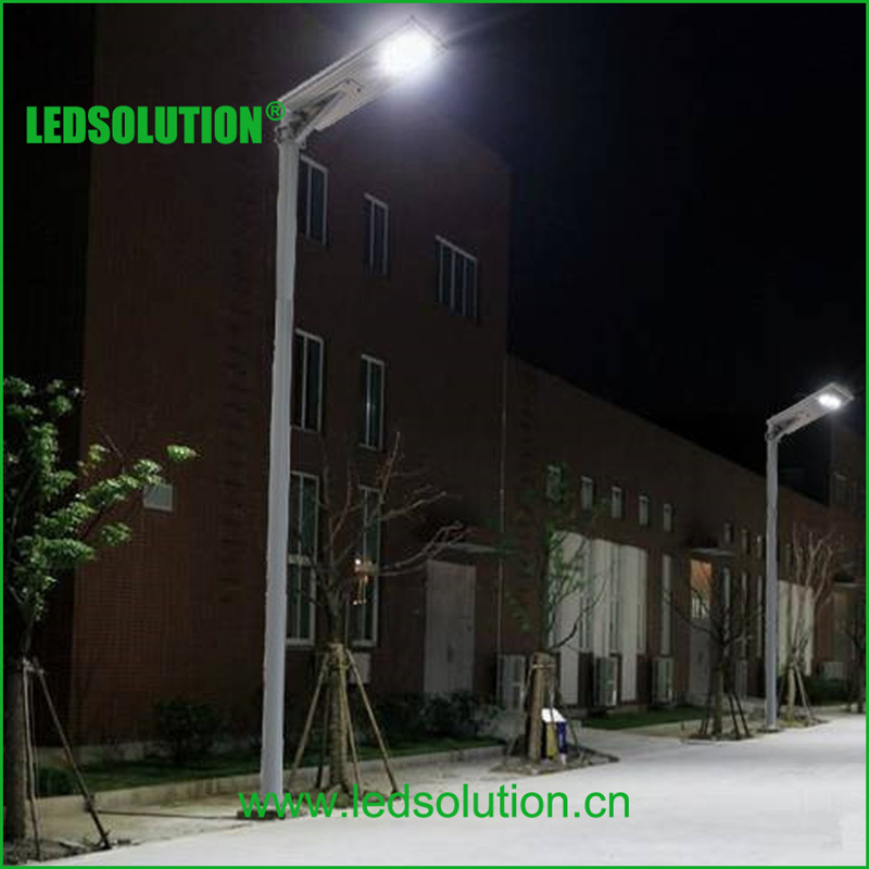 Body Sensor Integrated Solar LED Street Light with Solar Panel