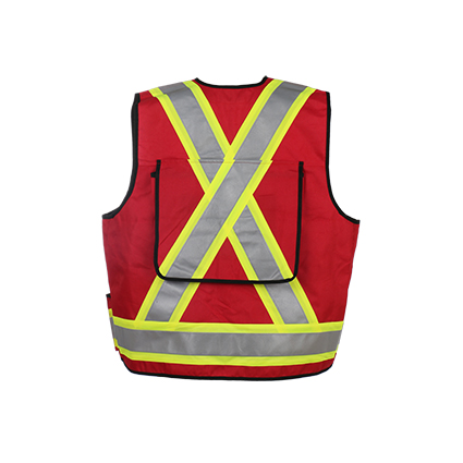 High Visibility Reflective Safety Vest CSA Z9609