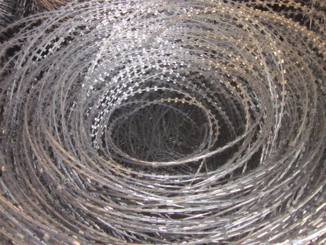 Galvanized Razor Wire/Concertina Wire/Razor Barbed Wire