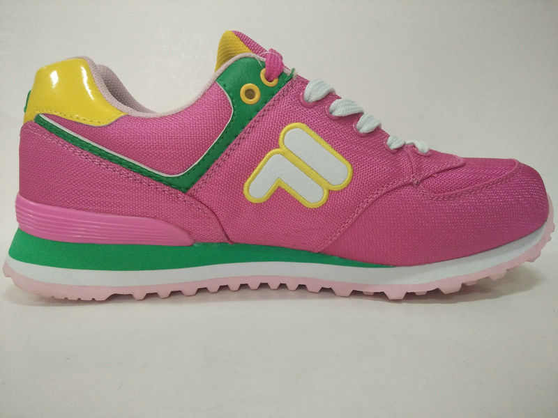 Cute Pink Leisure Running Shoes for Young Lady
