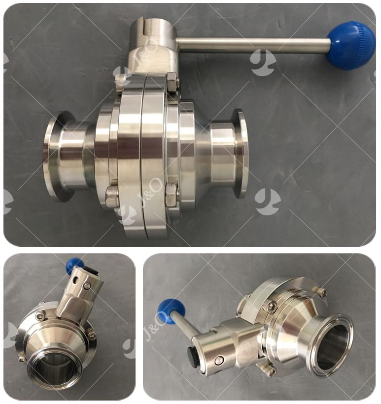 Sanitary Stainless Steel Butterfly Ball Valves