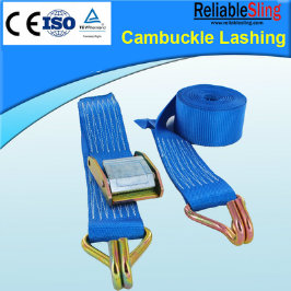 High Tensile Polyester Ratchet Tie Down with Cam Buckle