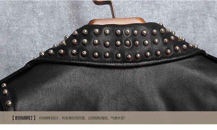 New Design Fashion Genuine Sheep Leather Clothing for Women