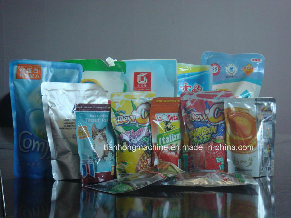 Automatic Beverage Premade Spout Pouch Filling Sealing Machine