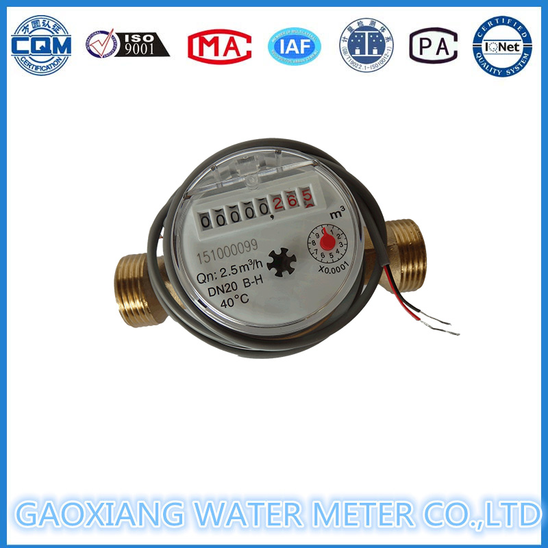 Single Jet Dry Type Pulse Transmission Domestic Water Meter